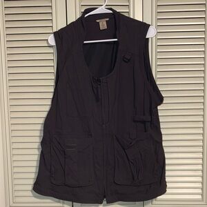 Duluth Trading Co Gray Utility/Gardening Vest